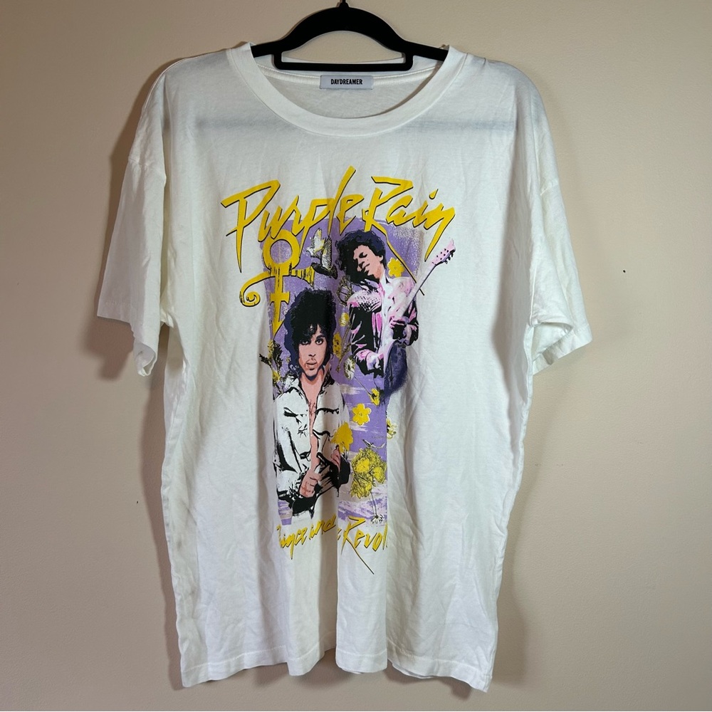 NWOT DAYDREAMER Prince Purple Rain shirt medium